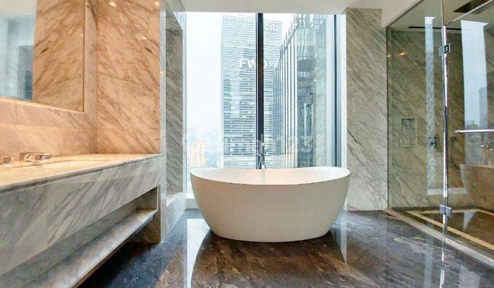 Limited Unit 4br The Langham Residence Apartemen Scbd Unfurnished 4