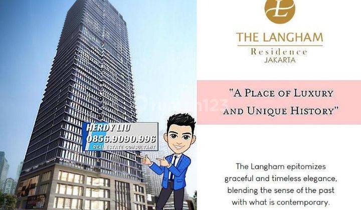 Apartemen Di Langham Residence 3 Bedroom 351 Sqm Scbd 1