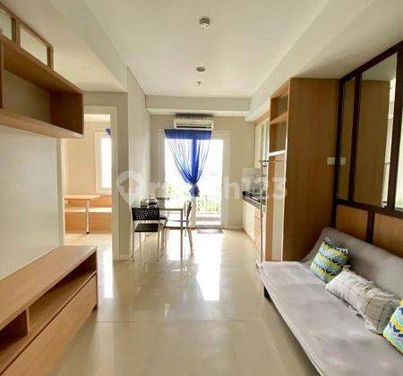 cepat unit di apartement metro park residence lantai rendah semi furnish 1