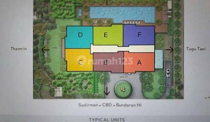 Apartemen Pakubuwono Menteng 3BR 210 m2 TERMURAH | Harga 14,5M 2