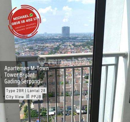 Apartemen Di M-Town Residence 2BR, Tower Bryant, Gading Serpong 1