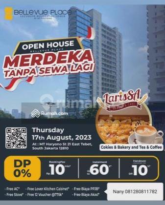 Dijual Type 3Br Bellevue Place Apartemen Mt.Haryono, Ready selangkah ke Taman Eco Park & LRT 