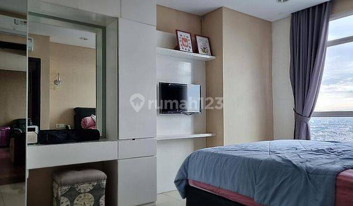 Apartemen di Central Park luas, view gunung 2