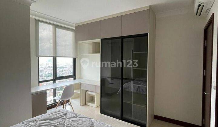 Disewakan unit fully furnished 2 br di permata hijau suites 1