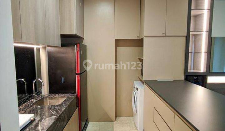 Disewakan unit fully furnished 2 br di permata hijau suites 1