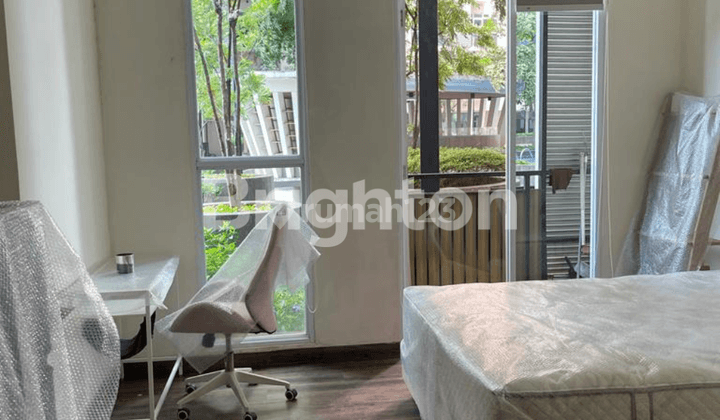 APARTMENT PURI ORCHARD STUDIO SEMI FURNISHED LANTAI 1 VIEW TAMAN 1