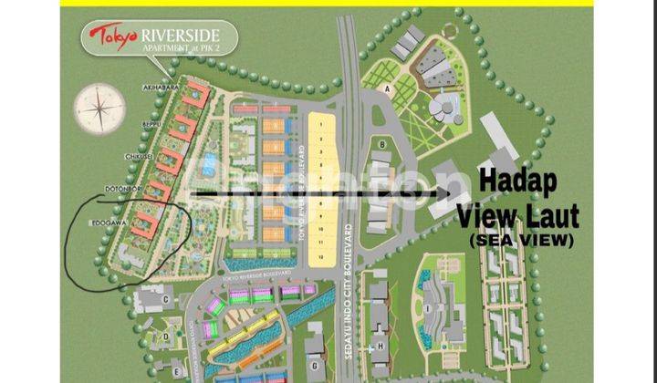APARTEMEN SIAP HUNI TOKYO RIVERSIDE PIK 2 JAKARTA UTARA 1