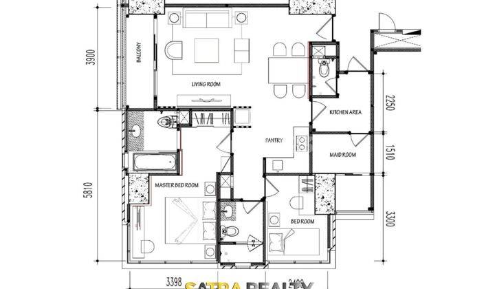 APARTEMEN MENTENG THE GROVE CONDOMINIUM 2 BEDROOM NEGO HANYA CASH 2