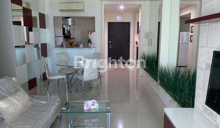 APARTEMEN CENTRAL PARK, AMANDINE, 2BR, FULL FURNISHED, VIEW POOL 1