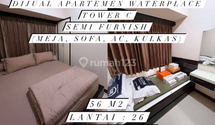 Apartemen Waterplace Tower C Semi Furnish 2 BR 1