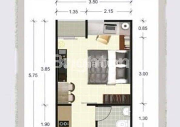 UNIT FULL FURNISHED APARTMENT AMARTHA VIEW DI NGALIYAN SEMARANG 2