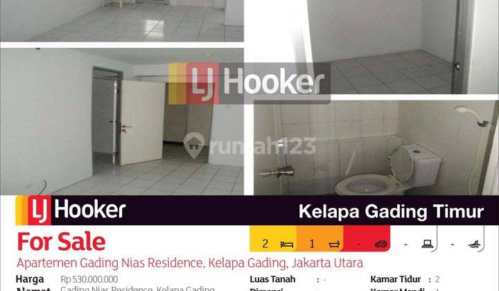 Apartemen Gading Nias Residence Tower Bougenville Lantai 25 Kelapa Gading, Jakarta Utara 2