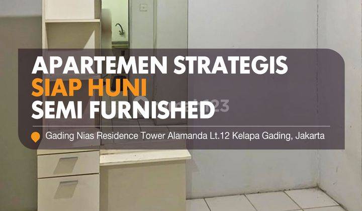 Apartemen Gading Nias Residence Tower Alamanda Lt.12 Kelapa Gading, Jakarta Utara 2