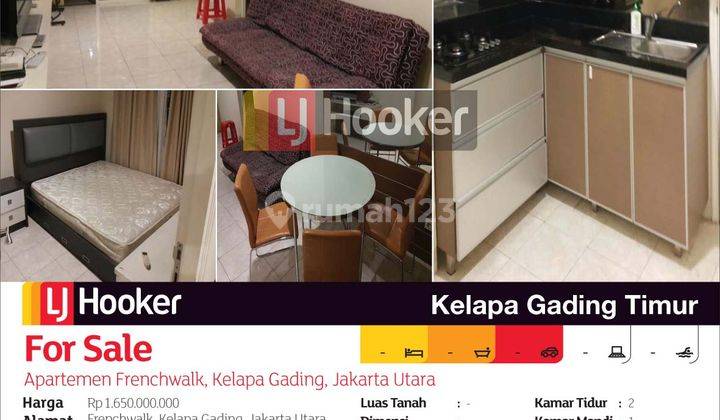 Apartemen Frenchwalk Lyon Garden Lantai 30, Kelapa Gading, Jakarta Utara 2