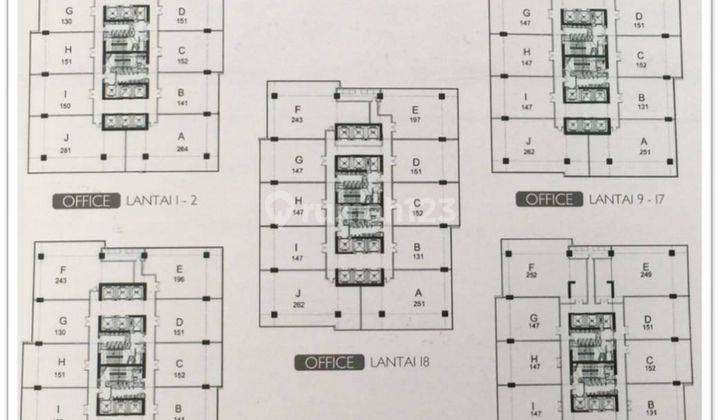 Fatmawati City Center Office Strata ready to build 2