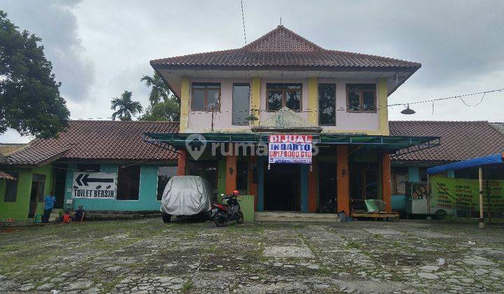 tempat usaha Strategis di jalan Raya Puncak kontur tanah bagus 1