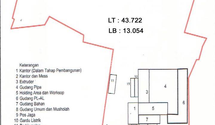 Ex Pabrik. Hit harga TANAH saja 1