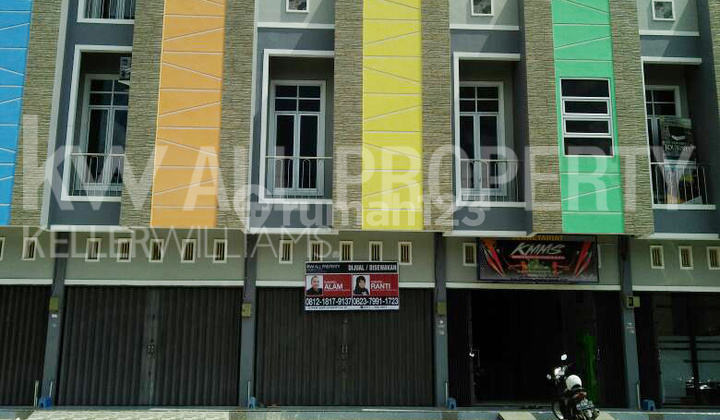 Ruko 2,5 Lantai Untuk Usaha Jln Swadaya Palembang