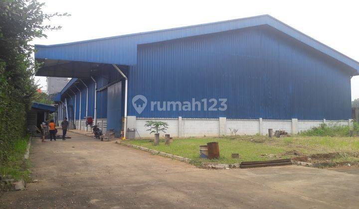 Gudang Ex-Pabrik Kwsn Industri Sentul Bogor Luas 3600m2/5000m2 1