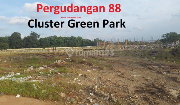 Kavling Gudang siap Bangun Pergudangan 88 Pattene Cluster Green Park 1