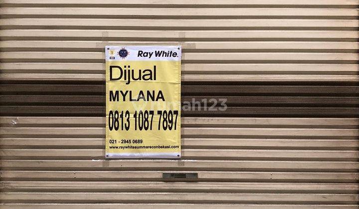 DIJUAL MURAH KIOS PASAR MODERN HARAPAN INDAH BEKASI 1