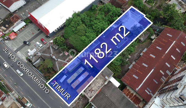 Dijual Tanah Ruang Usaha - Jalan Hos Cokroaminoto - 1182m2 1