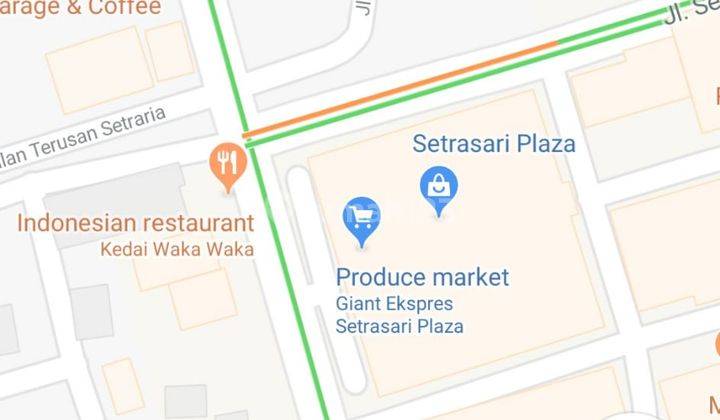 Ruko daerah Bandung Utara di Setrasari Plaza II 1