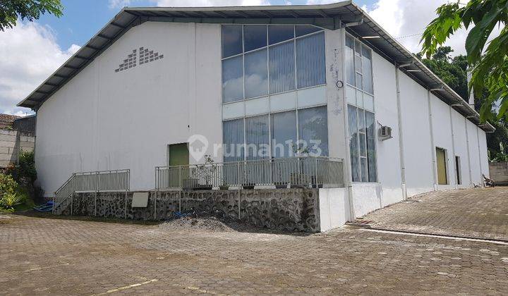 Gudang cocok untuk home industri SHM luas tanah 2596m2 1