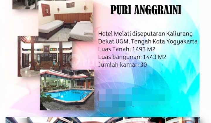 Jual Cepat Hotel Jogyakarta Puri Anggraini