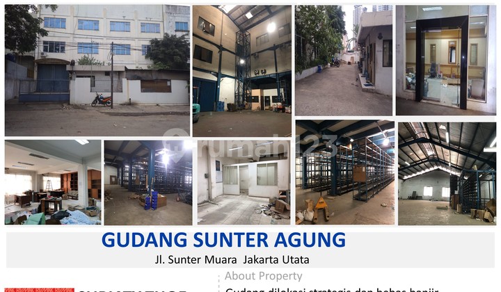 Gudang Sunter Agung , Tanjung Priok Jakarta Utara Gudang Sunter Agung , Tanjung Priok Jakarta Utara