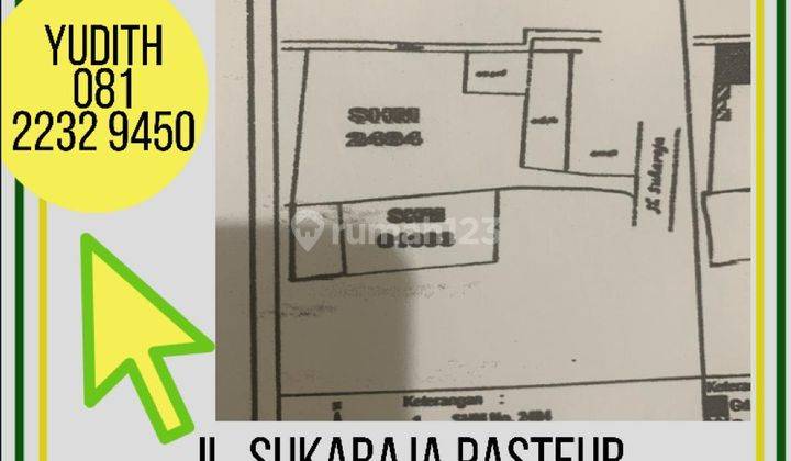 Gudang Strategis Hitung Tanah di, Sukaraja, Pasteur 2