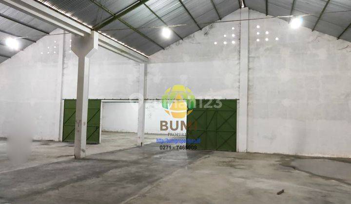 Gudang siap pakai lokasi gatak 2