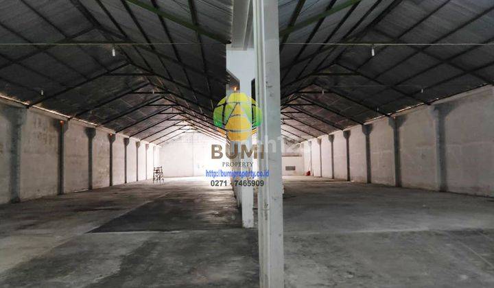 Gudang siap pakai lokasi gatak 2