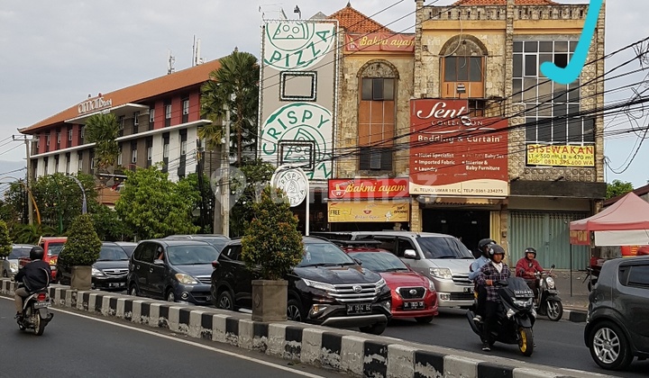 Ruko Besar (Tanah Ngantong) 3 Lantai Lokasi Startegis di Jalan Protokol Teuku Umar 1
