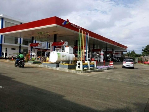 SPBU Strategis Jakarta Timur Kampung Rambutan
