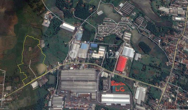 Kavling Industri Cirarab, Legok 7.5HA dekat Pabrik LG 1