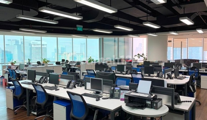 MEGA KUNINGAN - KOMERSIL OFFICE BUILDING DI AXA TOWER LANTAI TINGGI