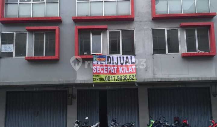 Murah !! Ruko 3 lantai full bangunan di Ruko Citysquare Business Park, Kalideres, Jakarta