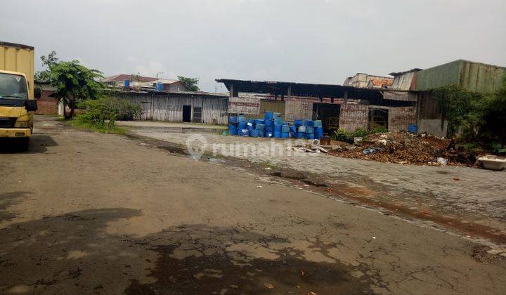 Gudang/tanah pinggir jalan besar bisa untuk cluster di Cipinang pulogadung 1