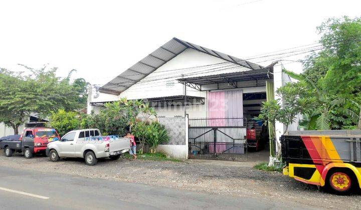 GUDANG STRATEGIS ADA RUANG KANTOR BAGUS DI NOL JALAN RAYA PAHLAWAN BARAT TUMPANG MALANG 1