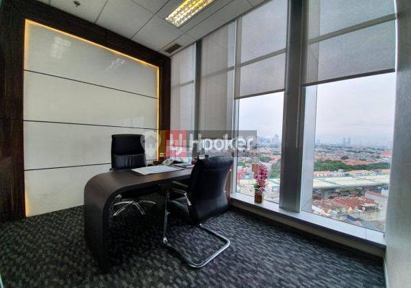 Office Space FULLY FURNISHED Di Kirana Two Office Tower Area Kelapa Gading 1