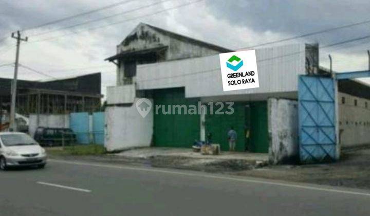 Gudang Dan Tempat Usaha Hitung Tanah Di Banyuanyar Solo 1