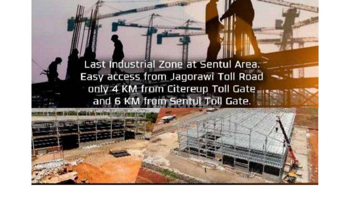 Pabrik Brand New 2 Lantai Blok 1 Type Corner di Sentul Business Estate Citereup Bogor Jawa Barat 2