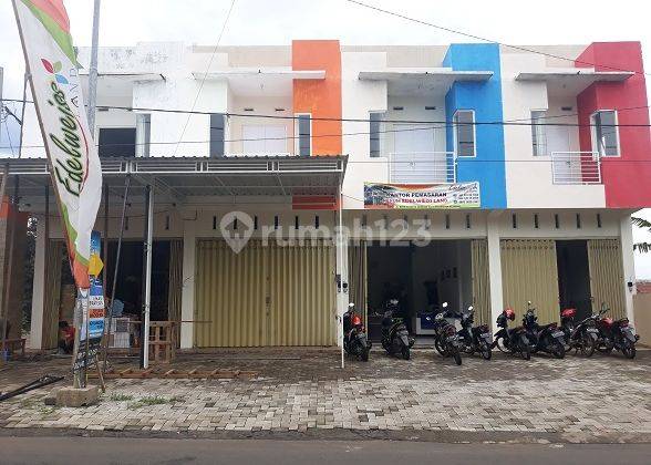 Ruko Murah Poros Klampok Singosari Malang Dijual Cpt B.u 2 Lantai 2