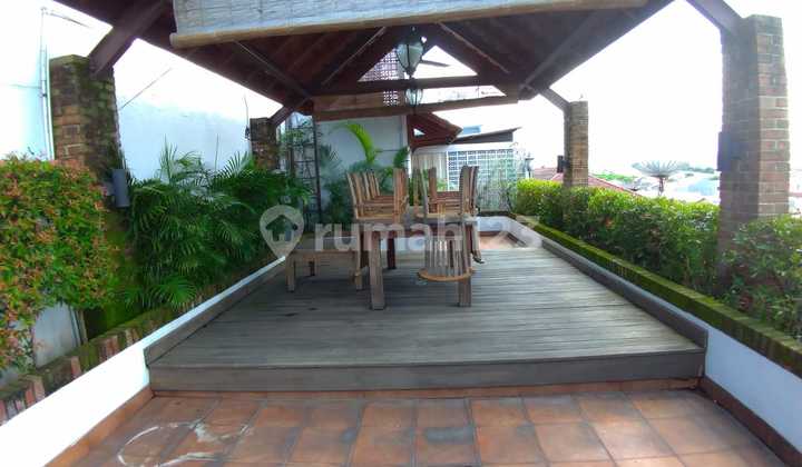 Ruko Keren dgn Roof Garden Siap Pakai di Rempoa Ciputat Tangerang Selatan