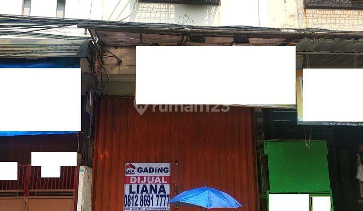 Ruko Lokasi Ok Pinggir Jalan di Pademangan Raya ,Harga OK 1