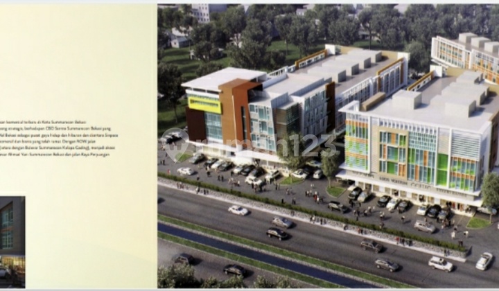 Ruko Ruby by Summarecon Bekasi di pusat bisnis Summarecon Bekasi Jawa Barat