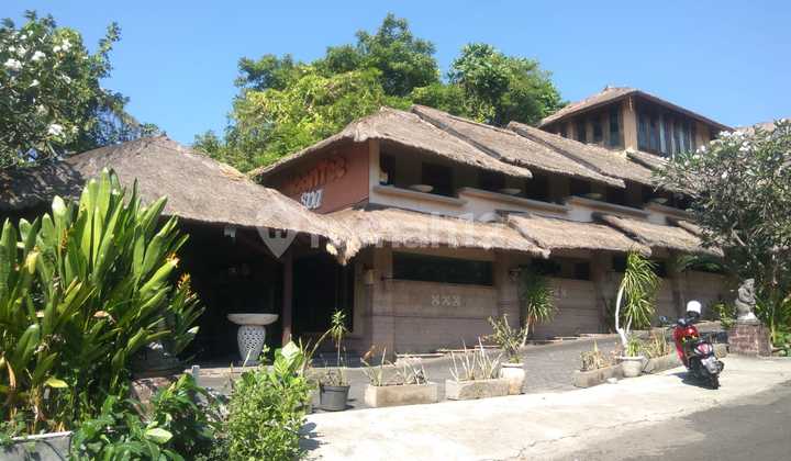 Tanah + Bangunan SPA 2 lantai View Laut Cocok utk Usaha di Jalan Utama 1
