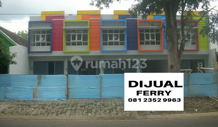 ruko daerah bandara abdul rachman saleh malang 1