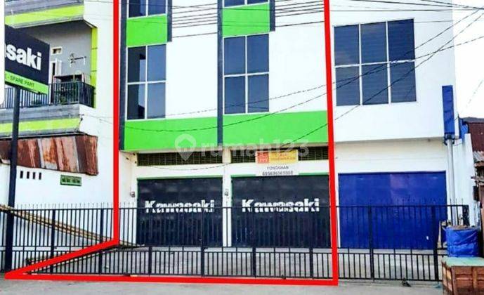 Dijual/Disewakan Ruko bentuk L di Jalan Tinumbu, Makassar 1